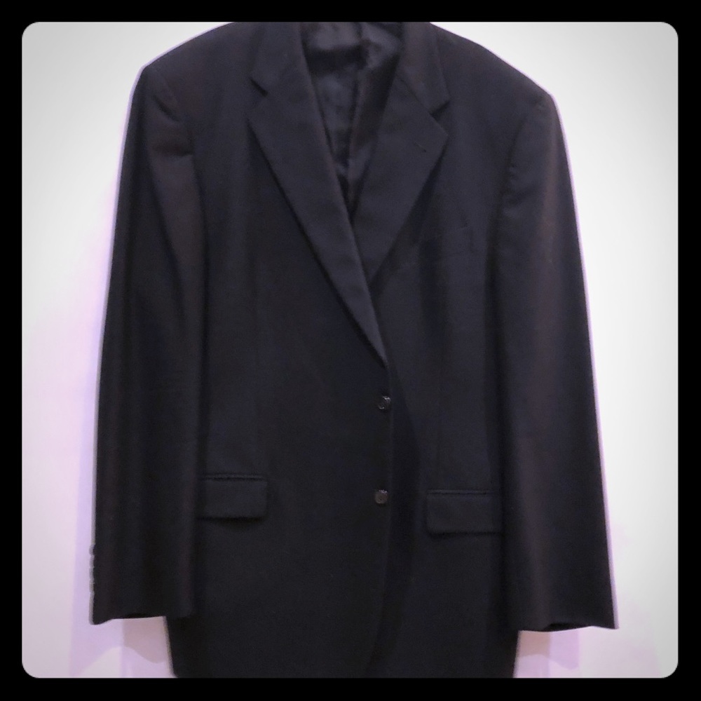 Joseph Abboud Black Suit Jacket 46L